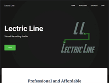 Tablet Screenshot of lectricline.com
